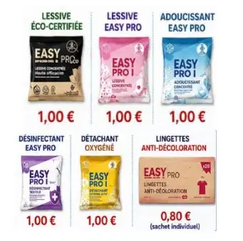 Distributeur lessive adoucissant Laverie Grand Rue Poitiers
